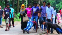 Bangla new prank video-push up-মেয়ে সাথে ছেলে গুলা একি করলো