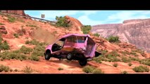Para romper los coches de choque juego de carreras de los niños de dibujos animados de colisión como juego en 3D sobre los coches