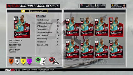 NBA 2K17 MyTeam Historic Snipes CP3 and Sam Cassell