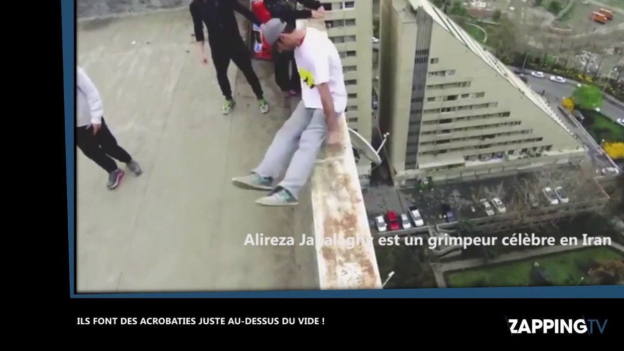Iran : ils enchaînent des figures acrobatiques au-dessus du vide ! (Vidéo)