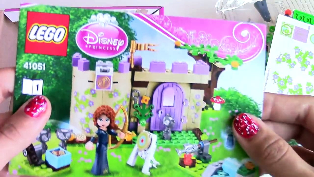 Valiente Castillo de Mérida película princesa Torre de LEGO Disney Rapunzel Disney Pixar