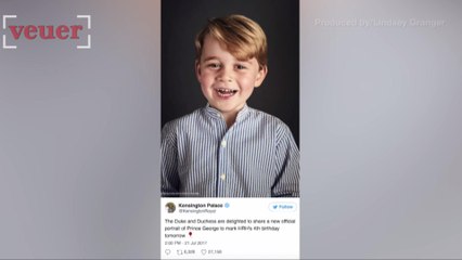 Kensington Palace Releases New Birthday Portrait of Prince George