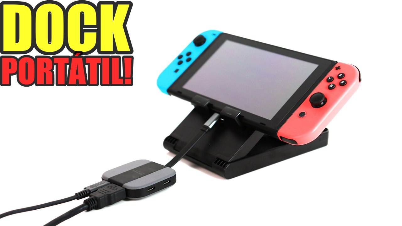CONHEÇA O DOCK PORTÁTIL DO SWITCH