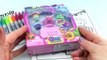 SHOPKINS Crayola Coloring Pages Sharpie | Season 4 - 5 pack Opening - Awesome Toys TV Toda