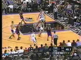 NBA Vince Carter Dunk On Divac