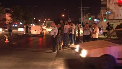 Kırmızı Işıkta Geçince Hayatından Oldu