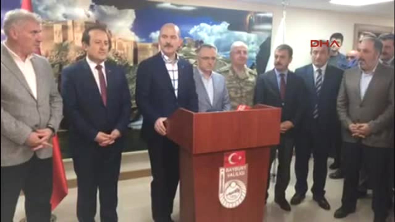 Bayburt Içişleri Bakanı Süleyman Soylu Bayburt...