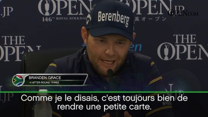 British Open - Grace réagit à son record historique