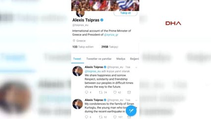 Çipras'tan, Depremde Ölen Türk Vatandaşı Için Taziye Mesajı