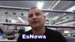Boxing Fan Says He Wont Watch Mayweather McGrgeor  Seckbach Does Not Believe Him! EsNews Boxing