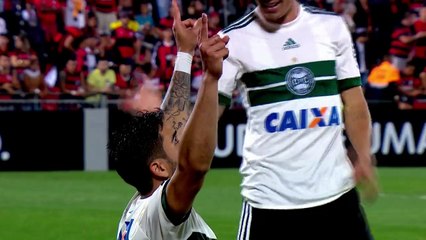Gol de Henrique Almeida, Flamengo 1x1 Coritiba