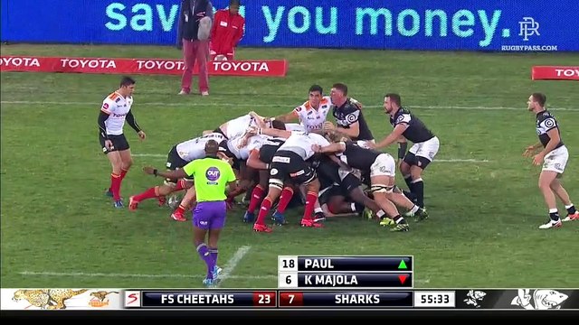 Cheetahs v Sharks - 2nd Half - Currie Cup 2017