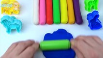 Et les couleurs crème Créatif léléphant pour amusement amusement de la glace enfants Apprendre moules porc jouer Doh popsicle peppa