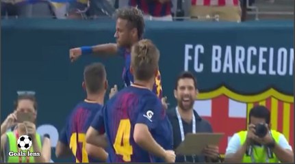 Juventus vs Barcelona 1-2 - goals & Highlights  - International Champions Cup  23-7-2017