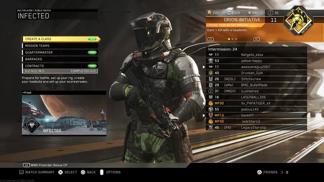 Call of Duty®: Infinite Warfare Infected Going Longer Then Expected!