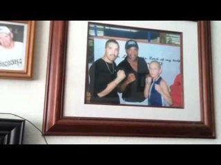 antonio diaz on sparring diego corrales