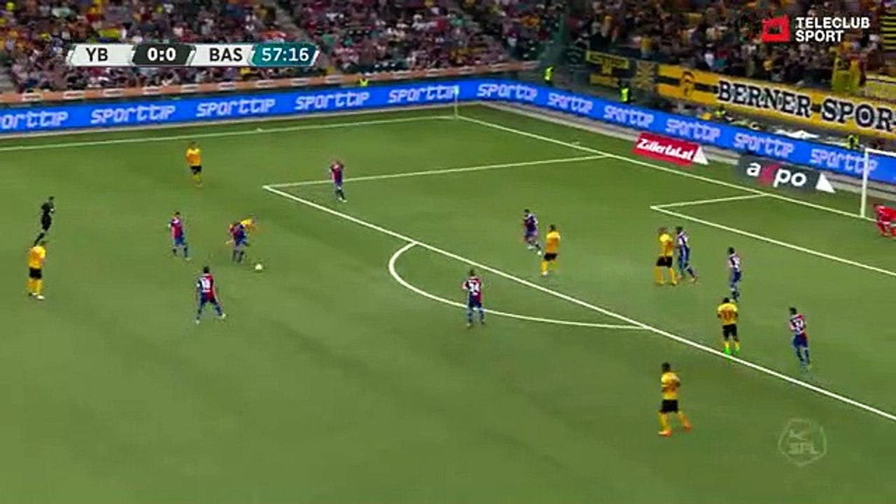 Young Boys 1:0 FC Basel (Swiss Super League 22 July 2017)