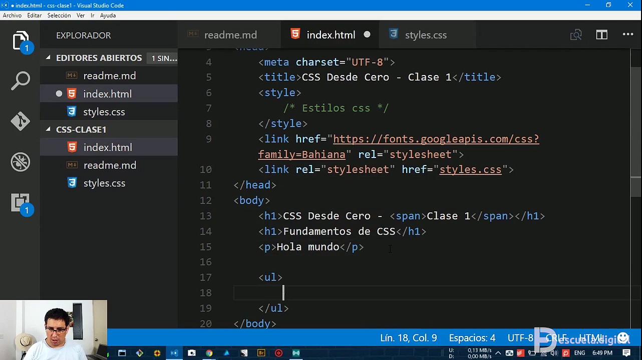 Clase 1 - CSS desde cero (2017)