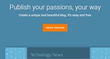 how to create free blog website on blogspot 2017