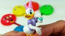 Banana TV - Play Doh Lollipop Surprise Toys Learn Teach Colors Kids Toy Fun Creative EggVi