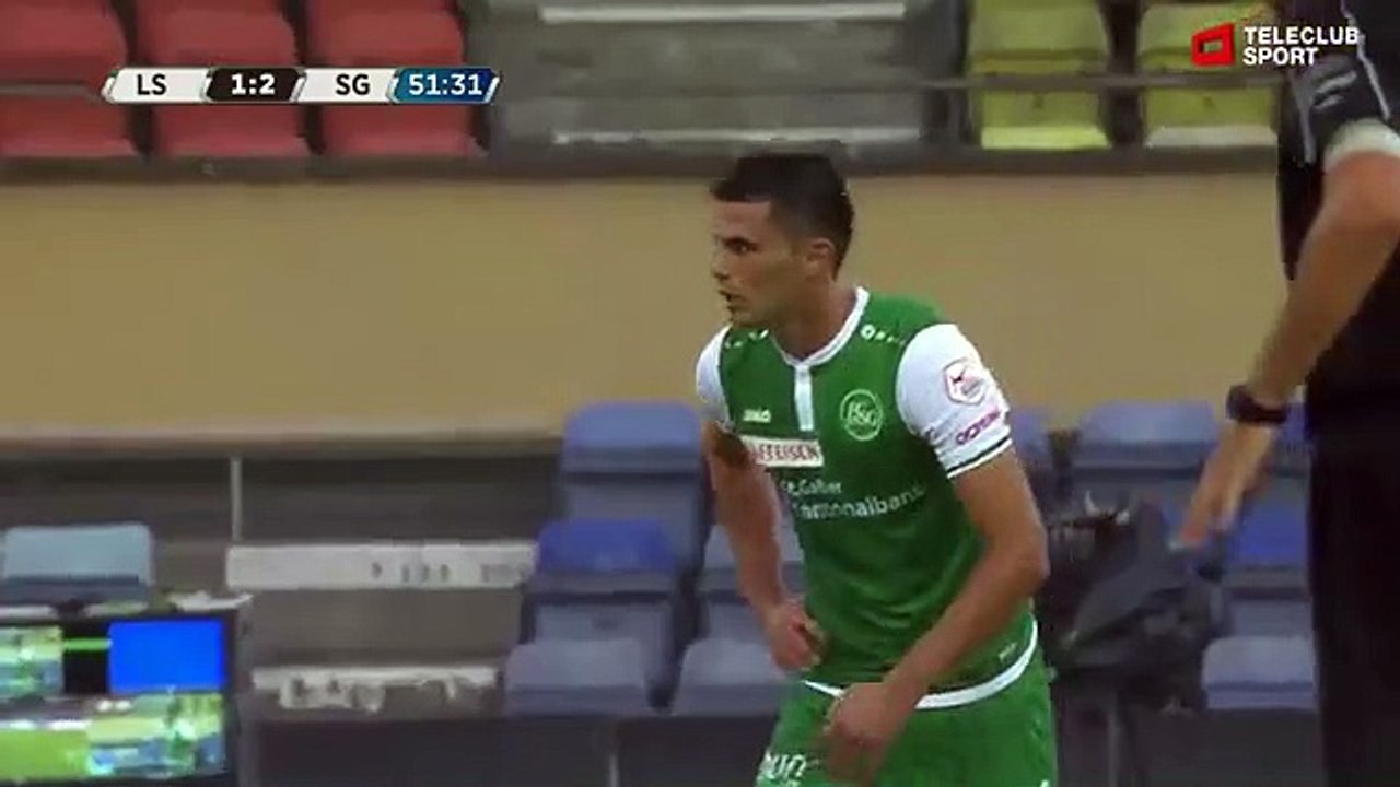 Lausanne 1:3 Sankt Gallen (Swiss Super League 22 July 2017)