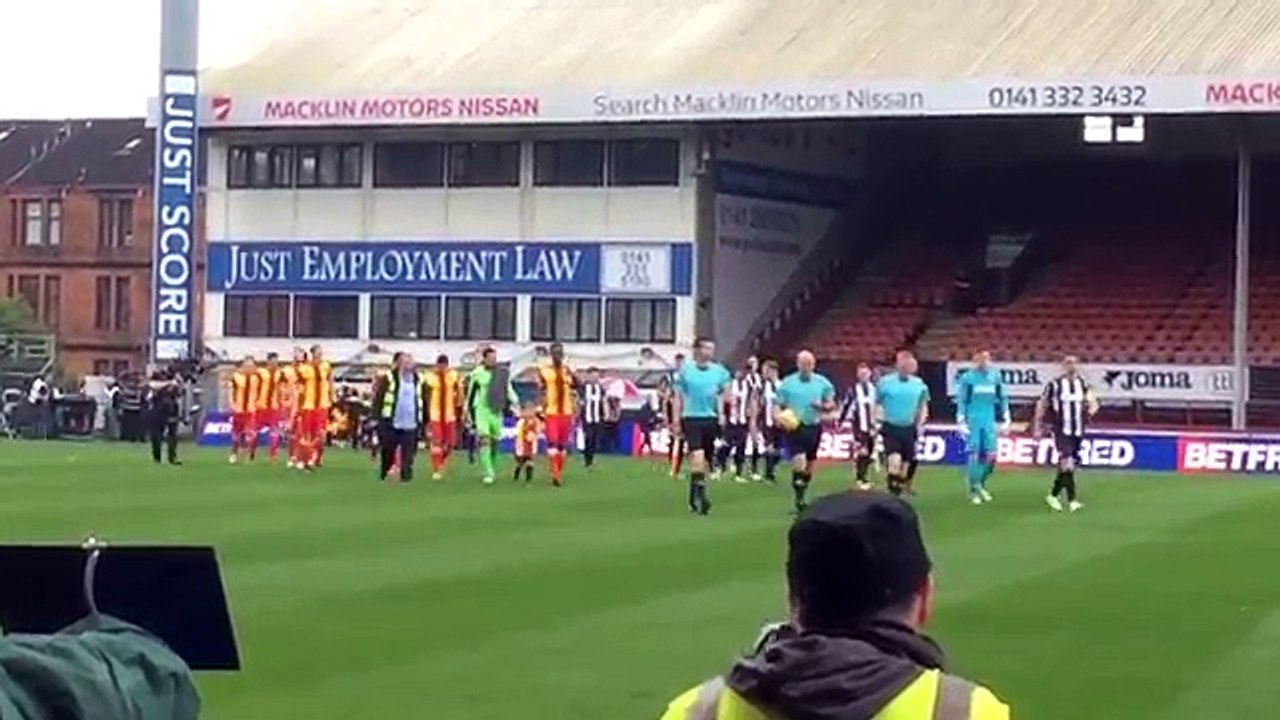 Partick Thistle 5:0 St. Mirren (	Scottish League Cup. 22 July 2017)