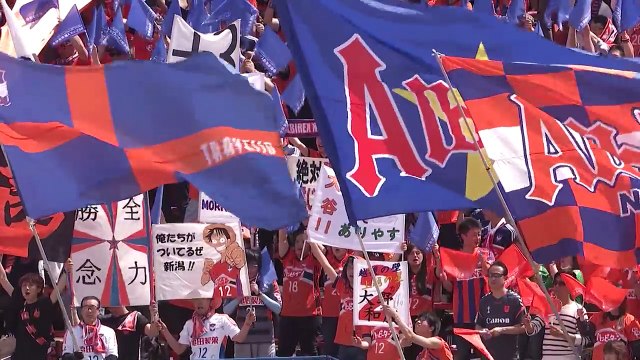 【公式】ハイライト：ヴァンフォーレ甲府vsアルビレックス新潟 明治安田生命Ｊ１リーグ 第7節 2017/4/16