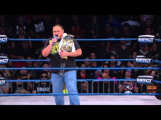 Samoa Joe Makes Announcement Regarding the X Division Title (Nov 12, 2014)