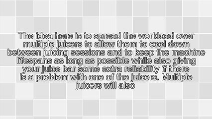 Ideas on Setting Up a Mobile or Pop Up Juice Bar