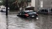 New Orleans Street Submerged After Torrential Rain