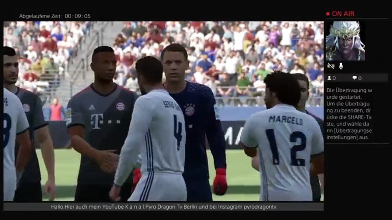 GER/PS4 Pyro DragonTv Guten Morgen Stream Fifa 17Demo bis 11Uhr (189)