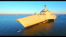 US Navy USS Gabrielle Giffords (LCS 10) Completes Acceptance Trials [720p]