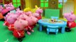 Peppa Pig Multiplicity with Disney Cars Mater Mickey Mouse Daddy Pig in Peppa Pig Playgrou