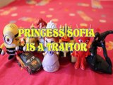 PRINCESS SOFIA IS A TRAITOR MINION MCQUEEN BOWSER ARIEL SPHINX TRUCK OWLETTE SPIDERMAN Toys BABY Videos DISNEY PIXAR , S