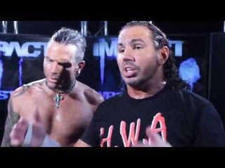 #IMPACT365 - Hardys React to Advancing in the Tag Team Tournament (Oct. 29, 2014)