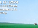 NEW HP MINI 1103525DX 1103530NR 101 WSVGA 1024X600 LED Screen LED Replacement Screen