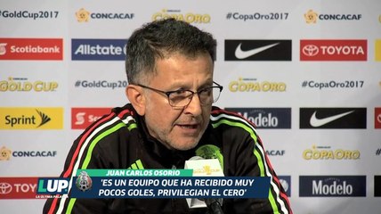 En conferencia de prensa Juan Carlos Osorio