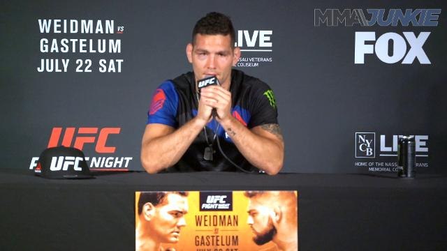 Chris Weidman full UFC on FOX 25 post-fight interview