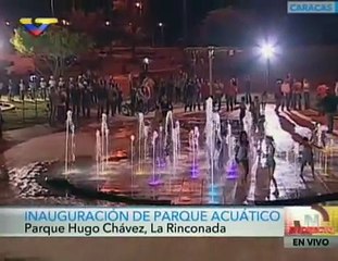 ¡Destacado! Haiman El Troudi: Inauguración del Parque Acuático “Hugo Chávez” en La Rinconada, Caracas