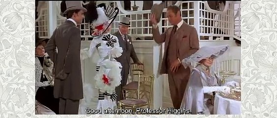 Ascot horse race ~ Audrey Hepburn & Rex Harrison (My Fair Lady, 1964)