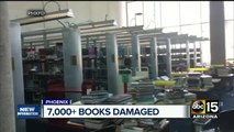 Thousands of books ruined at Phoenix library