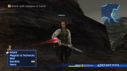 Balthier Gun Moveset