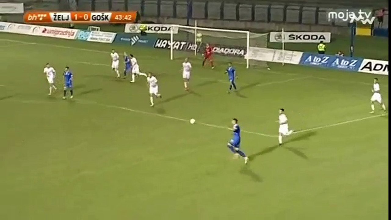 FK Željezničar - NK GOŠK / 2:0 Zakarić eurogol