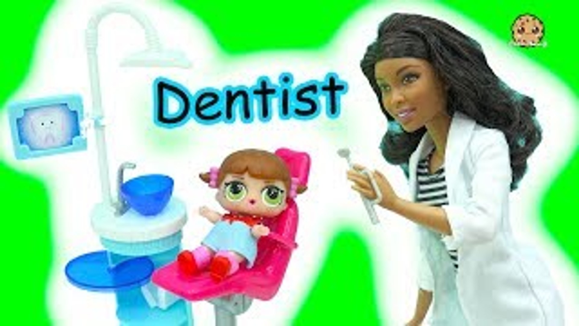 Lol Surprise Blind Bag Baby Doll Go To Doctor Barbie Dentist Bad Babies Pee Spit Cry Dailymotion Video - barbie roblox videos cookie swirl c