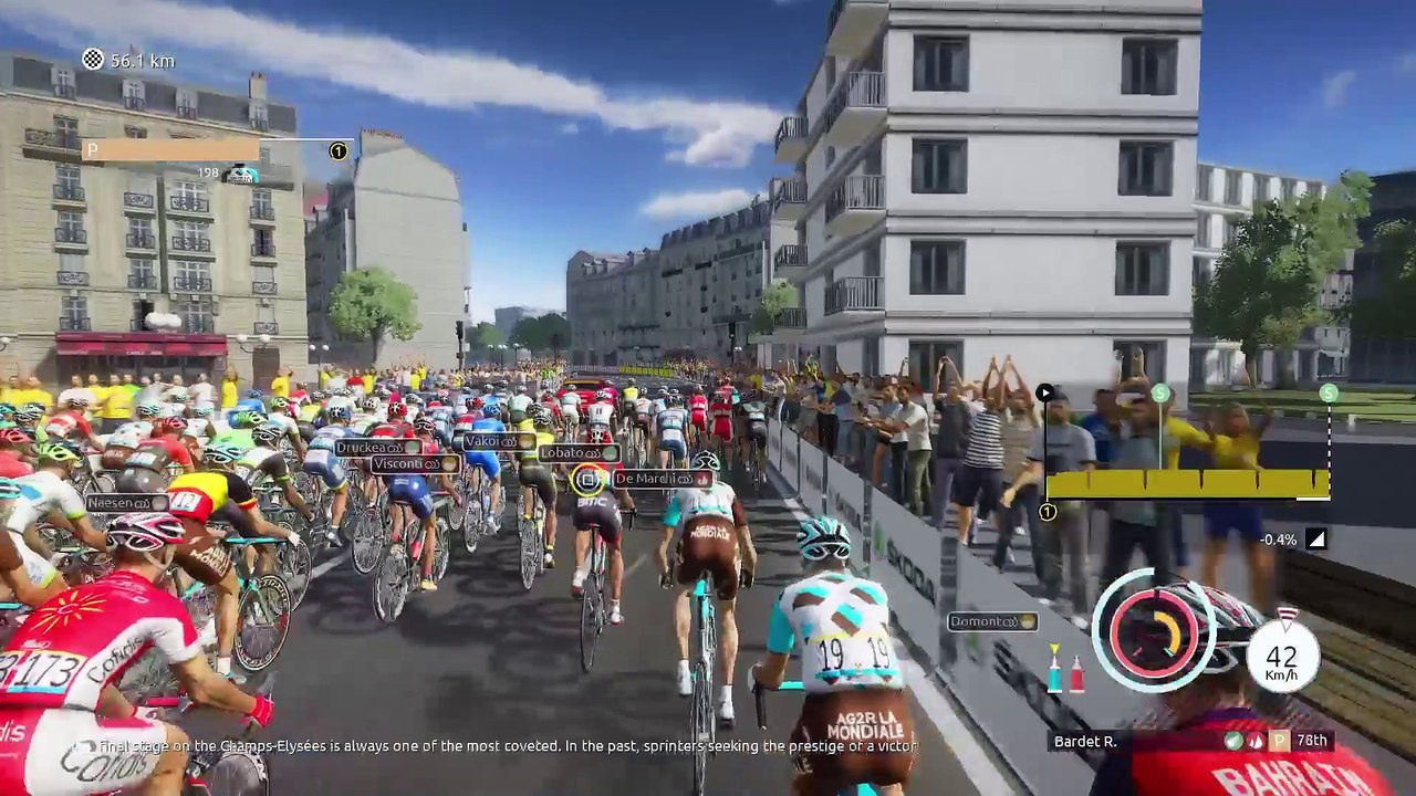 Tour de France 2017: Montgeron / Paris Champs-Élysées, Stage 21, Tour Eiffel, Louvre, Tuileries, PS4