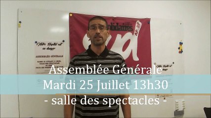 Menace de fermeture de l'hôpital Raymond Poincaré - AG 25 juillet 13h30 (salle des spectacles) à Poincaré