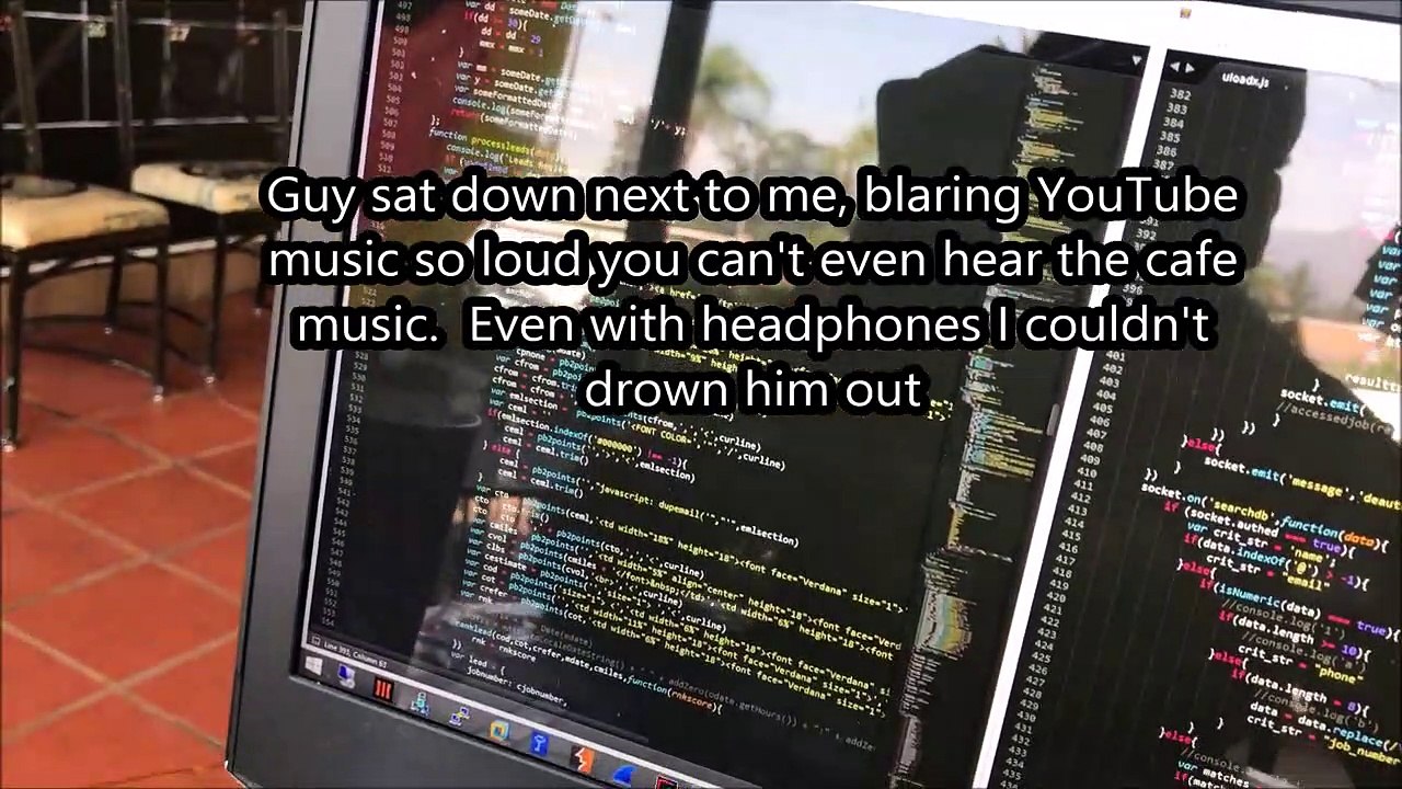 Ce hacker va couper la ligne internet d'un client de cybercafé qui met la musique à fond