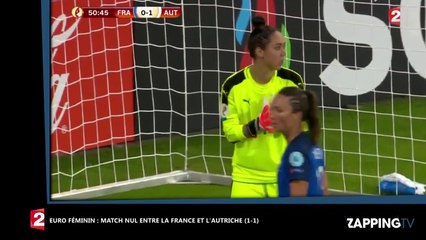 Euro féminin : La France accrochée par l’Autriche, les Bleues font match nul (vidéo)