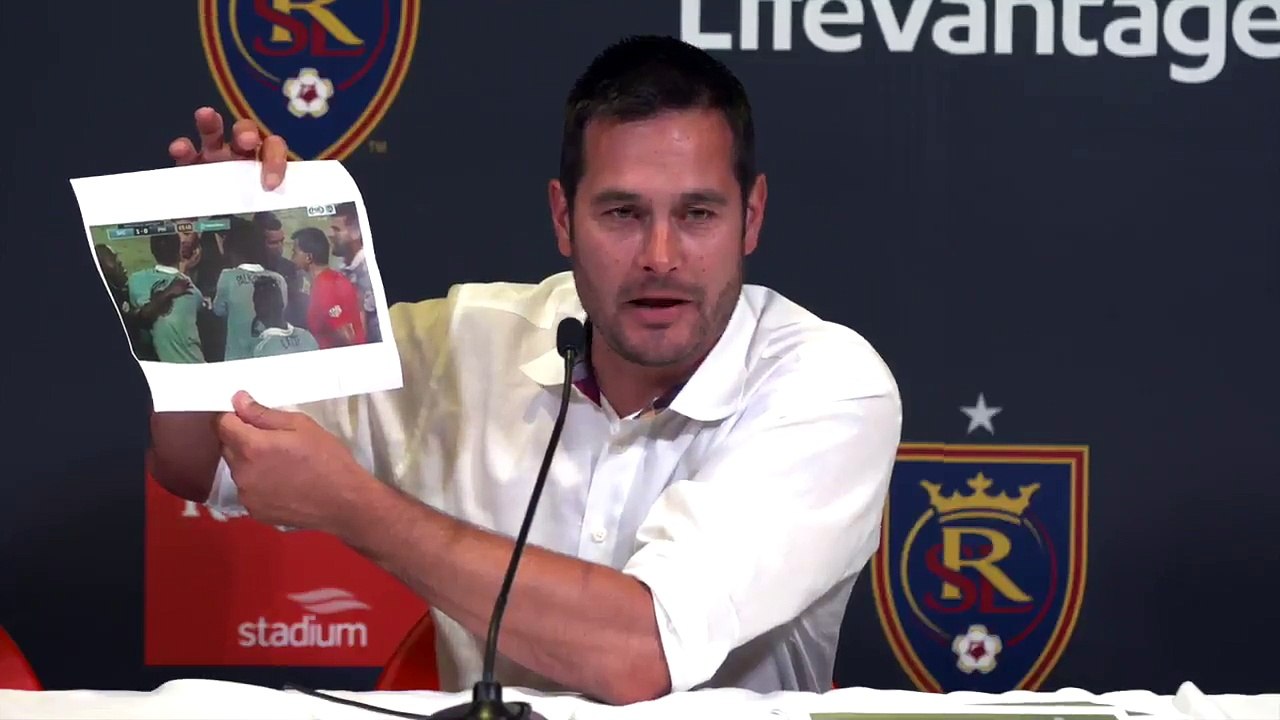 Майк Петке на послематчевой пресс-конференции РСЛ