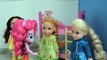 Et Équestrie filles petit mon partie poney les tout-petits avec Sleepover 1 anna elsa